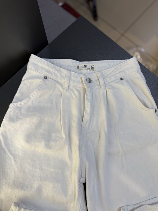 Джинси мом, білі розмір С