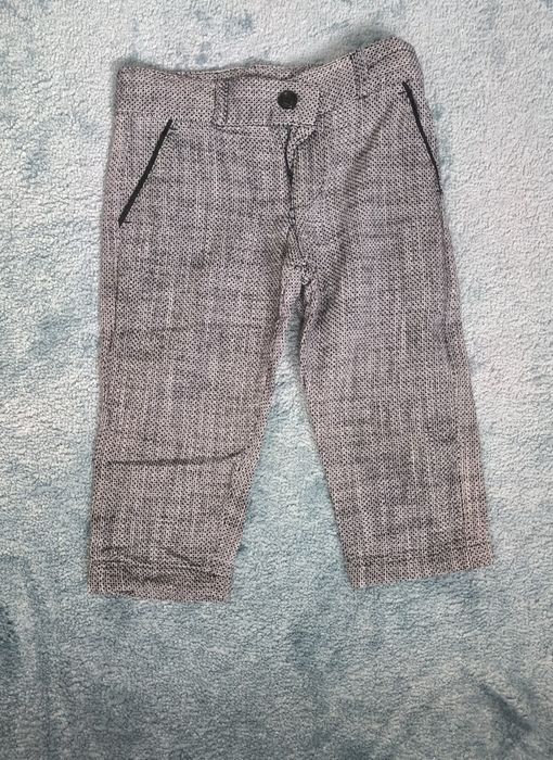 Garnitur dziecięcy 3 częściowy r. 80-86 marynarka kamizelka spodnie