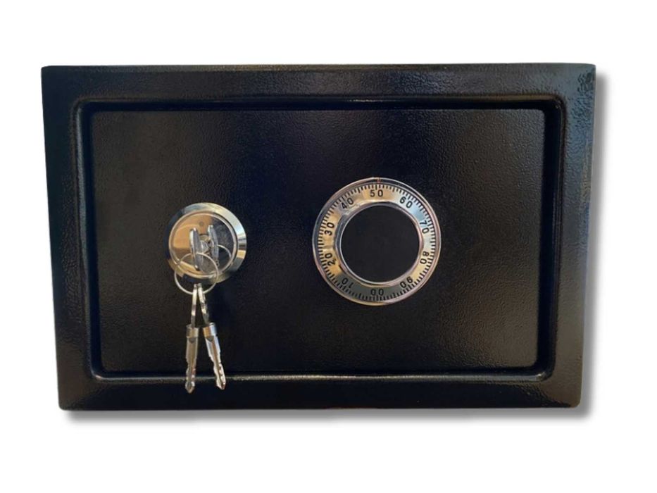 Mocny SEJF domowy ANTYWŁAMANIOWY kasa pancerna na PIENIĄDZE bezpieczny