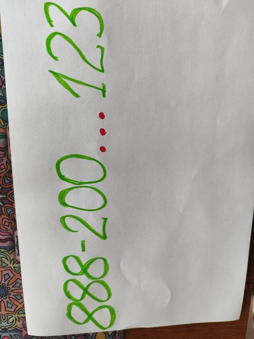 Złoty platynowy numer 123