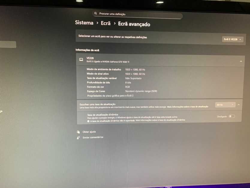 Monitor Gaming IPS 24" 1080p 60hz