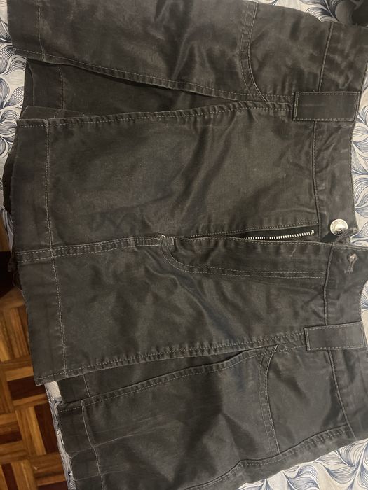 Saia short  cor verde meio camuflado