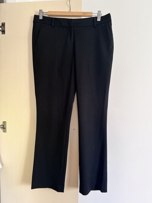 Czarne eleganckie spodnie Reserved r. 38