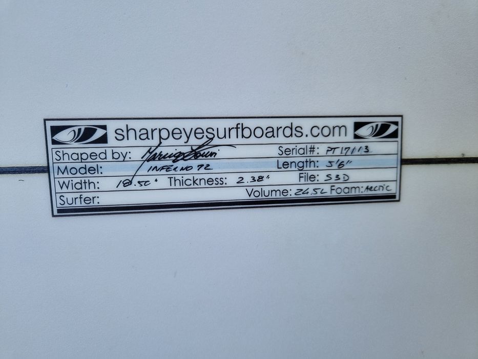 Sharpeye Inferno 72 5 6 24.5L