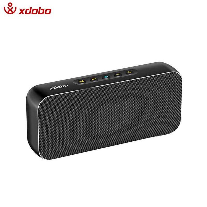 Портативная колонка Xdobo Luxe 60W Bluetooth 5.3 IPX5 AUX/TF новая мощный звук
