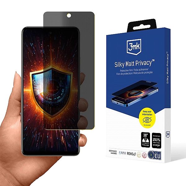 Folia ochronna prywatyzująca matowa 3mk Silky Matt Privacy na Tecno Sp