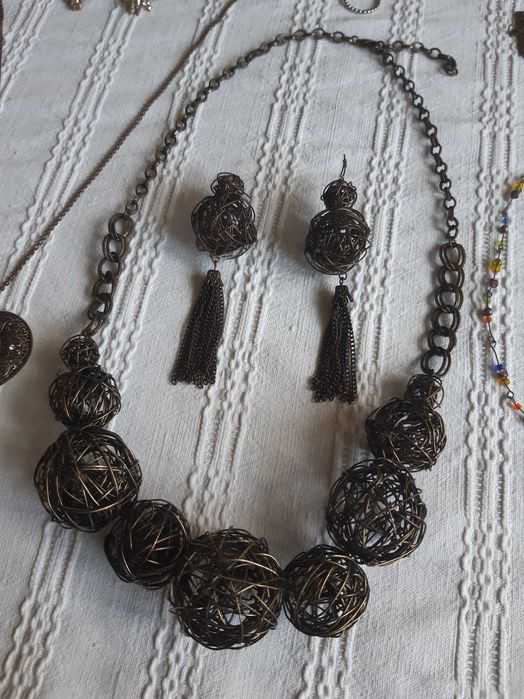 Bijuteria conjunto (anéis, pulseiras, colares, brincos)
