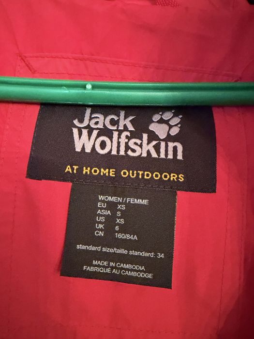 Пуховик Jack Wolfskin