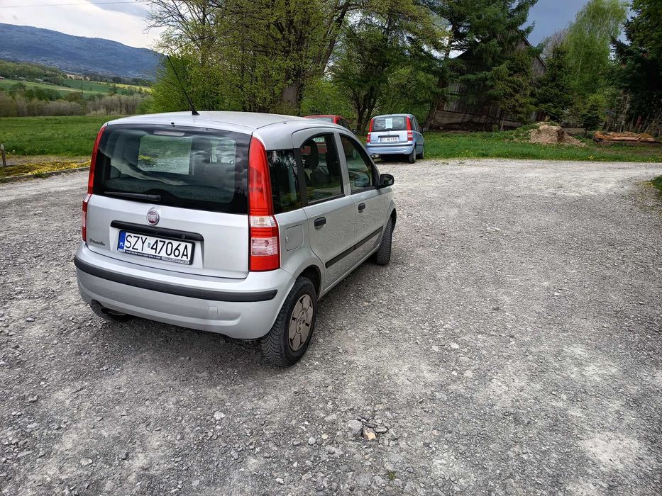 Panda 2008r  klima, wspomaganie,elektryka,niski przebieg!