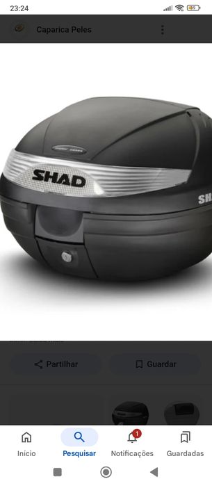 Top case sh 29 preto