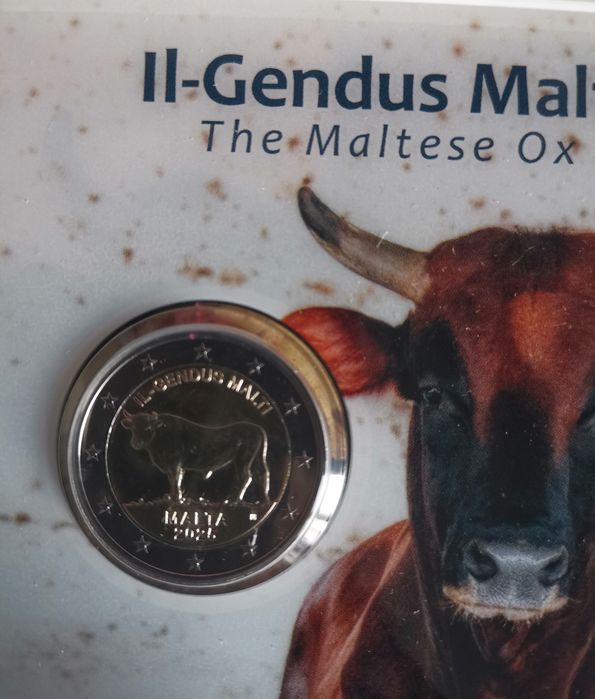 Conjunto de 2 moedas comemorativas Malta 2025