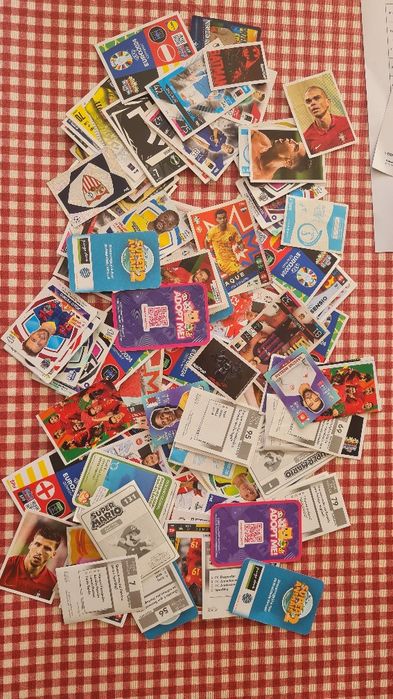 Cromos de várias coleções