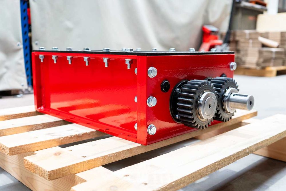 MECHANIZM SHREDDER tnacy REMET SR350 niszczarka rozdrabniacz