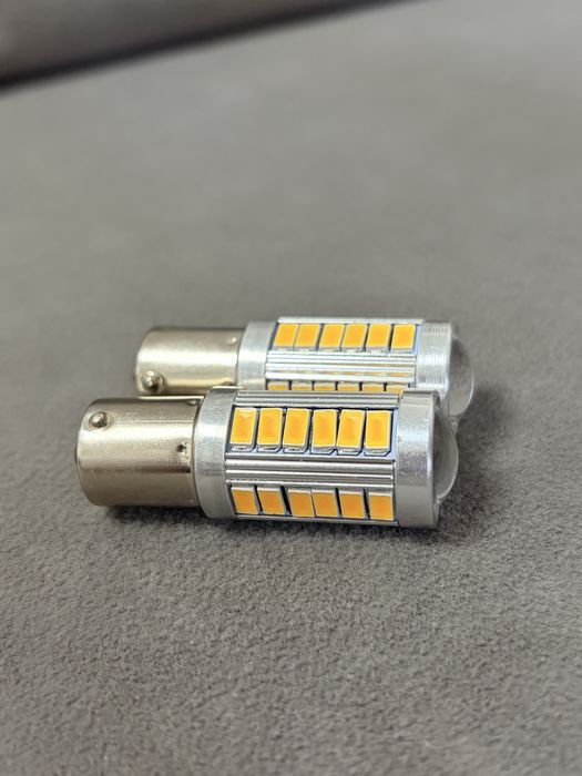 Led лампа P21W жовта