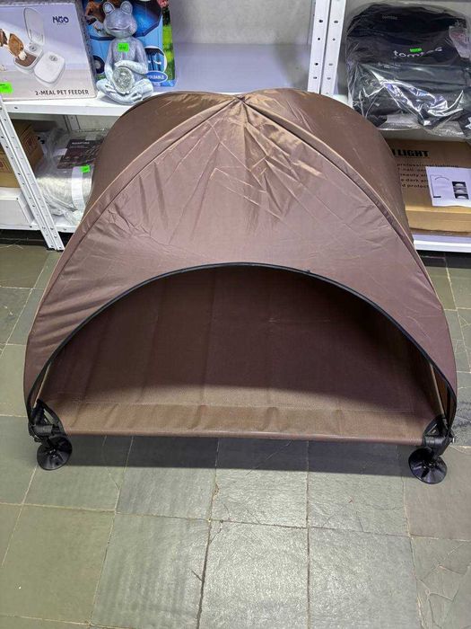 Лежак Для Собак 2в1 Вуличний Гамак зі Знімним Навісом та Ліжко