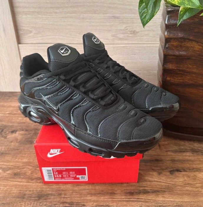 Buty Nike air max plus TN czarne meskie sneakersy