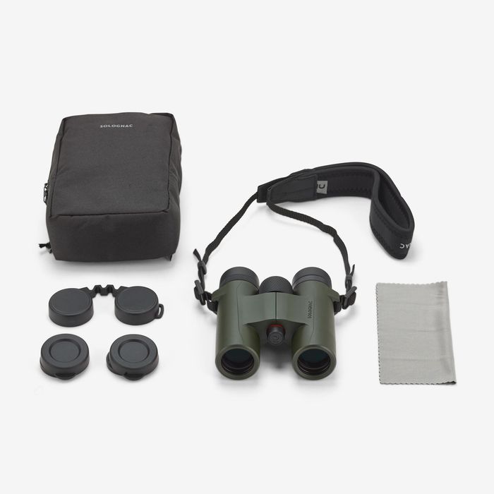 Binóculos Estanques de Caça 10x32 500 Caqui