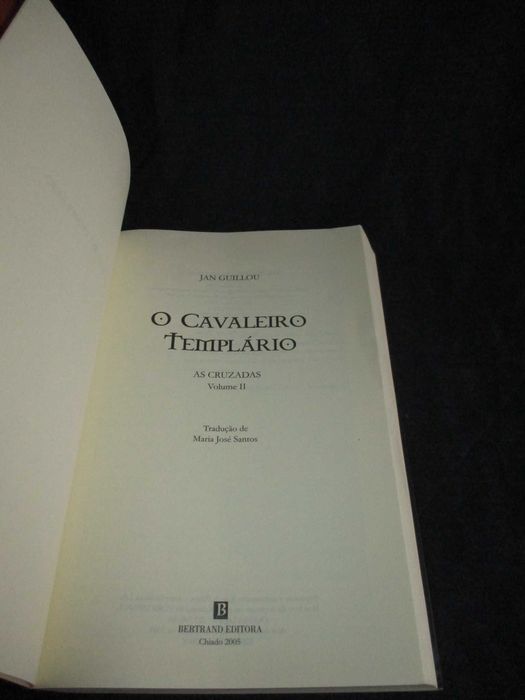 Livro O Cavaleiro Templário As Cruzadas Jam Guillou