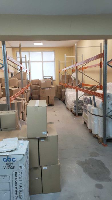 Стелажі складські під палети. нові та вживані. В наявності.