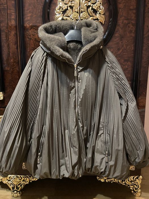 Куртка -шуба два в одном зима р. 54-56 Туречина