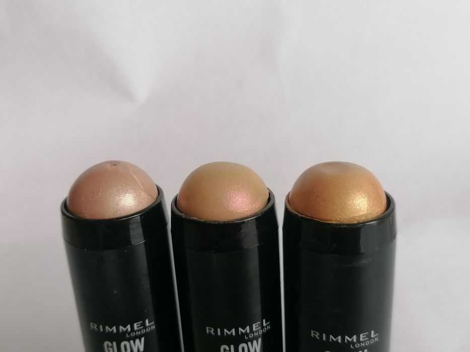 RIMMEL rozświetlacz sztyft 004 złoty nowy
