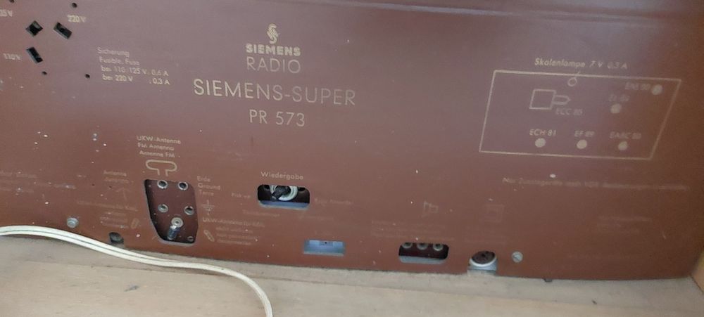 Szafa grająca Siemens