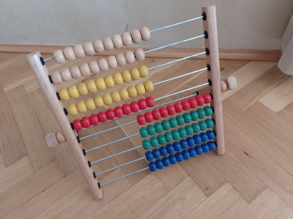 Liczydło drewniane Ikea