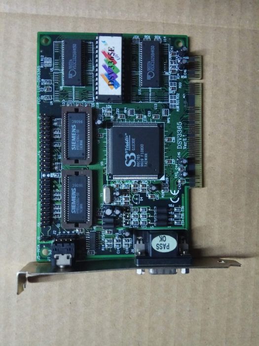 Placa Gráfica PCI Vintage