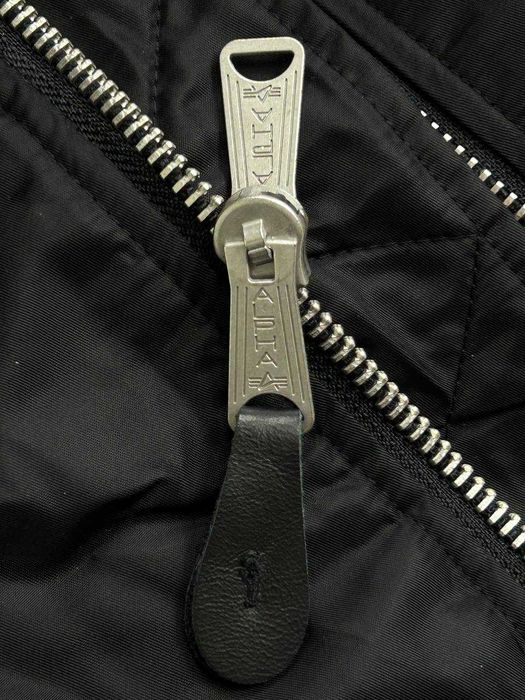 Vetements Alpha Industries Black Racing Вomber Jаcket бомбер куртка S