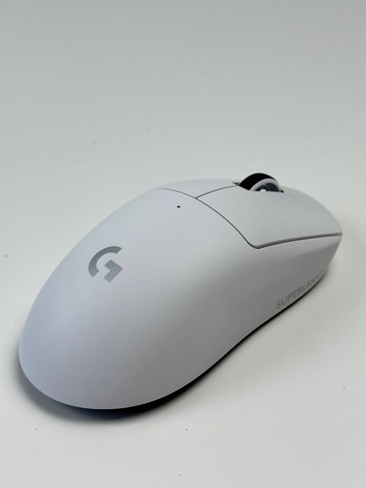 Бездротова ігрова оптична миша Logitech G PRO X SUPERLIGHT 2 White - ультралегка конструкція, сумісність з бездротовою зарядкою PowerPlay, 44 000 DPI