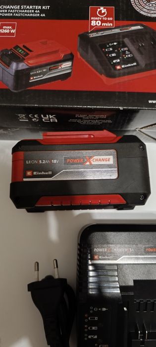 Zestaw Einhell 5.2Ah + Ładowarka stan BDB 2026