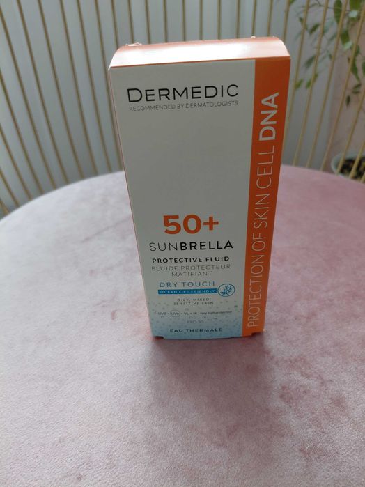 Dermedic Sunbrella spf 50 matujący krem do twarzy ochronny 40 ml nowy