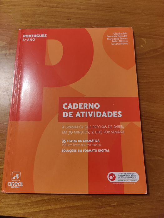 Português caderno de atividades 8