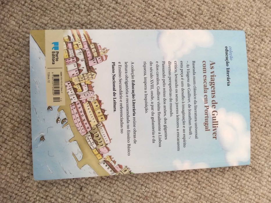 Livro: As viagens de Gulliver com escala em Portugal