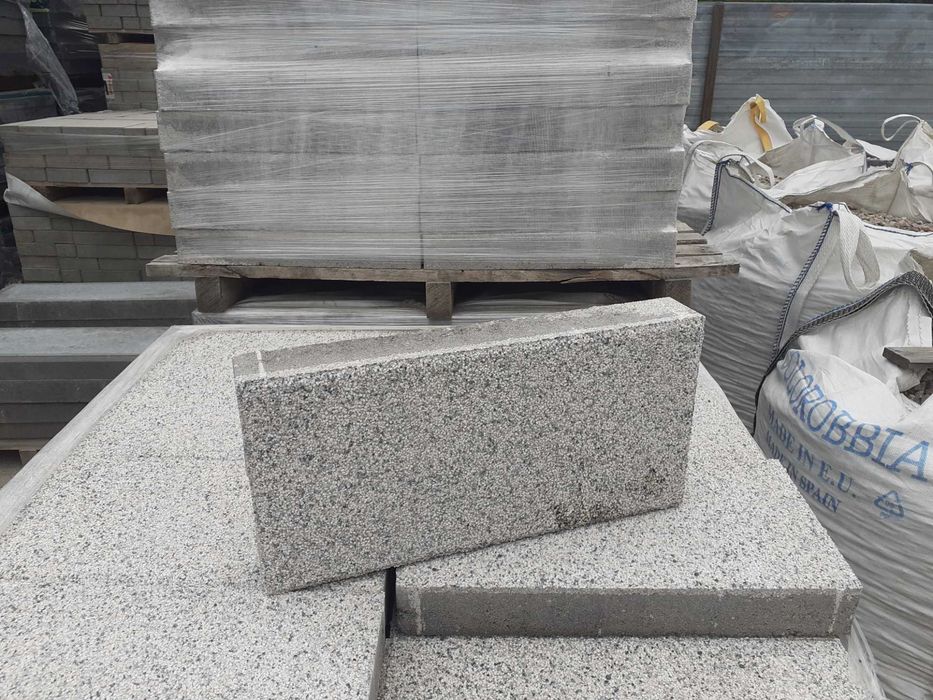 Płytka Tarasowa Kostka Brukowa Kolorado 50x25x7 Biały Marmur Libet
