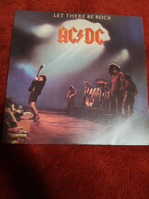 AC DC - let there be rock.  płyta winylowa