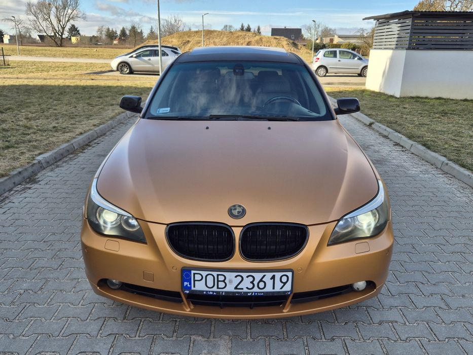 BMW E60 3.0D M57 218KM_Navi_Alu 18 M_Super Prezencja!