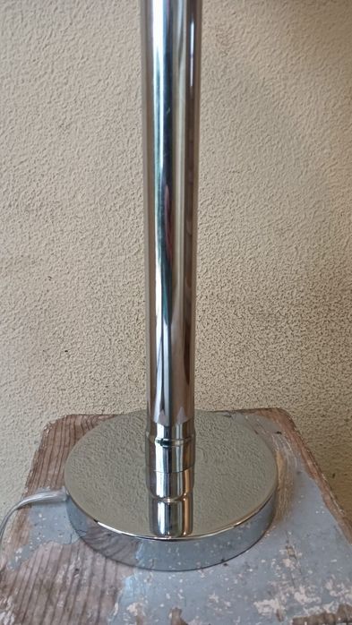 Candeeiro de mesa retrô azul