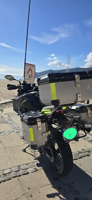 (NOVO) Malas Laterais + Top Cases Alumínio Benelli 702/702X