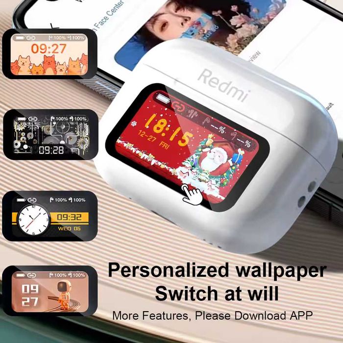 Redmi Auriculares + IA integrada e Touch (Envio grátis)