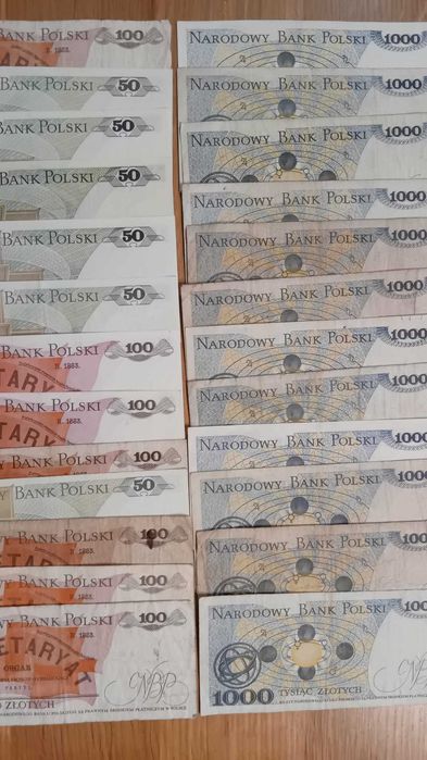 Sprzedam banknoty  z Polski