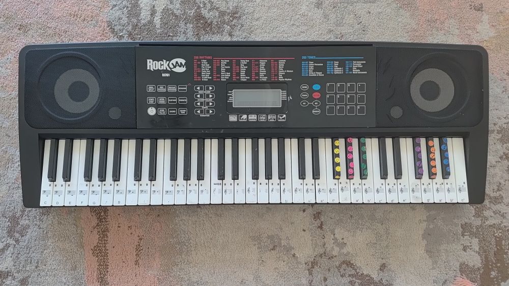 Rockjam teclado solteiro