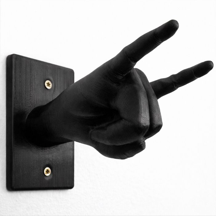 Настінний тримач для гітари «Коза» у формі руки