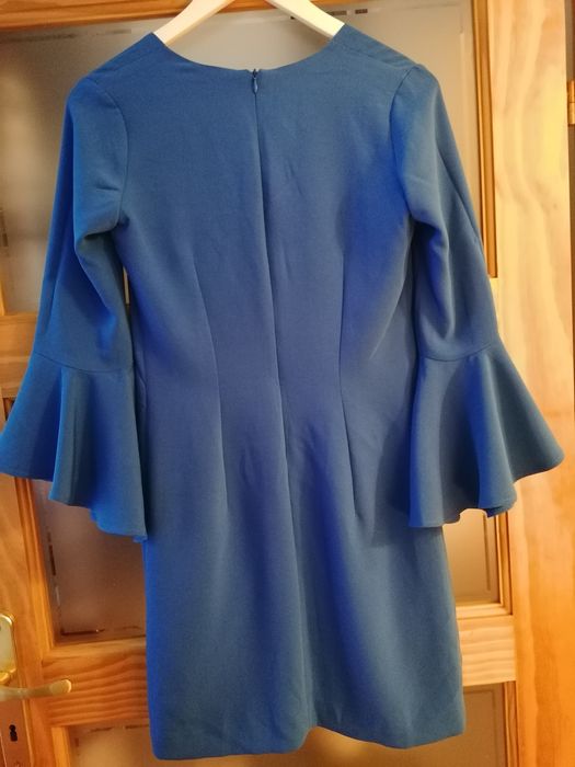 Sukienka w kolorze chabrowym rozm. 34 AGGI