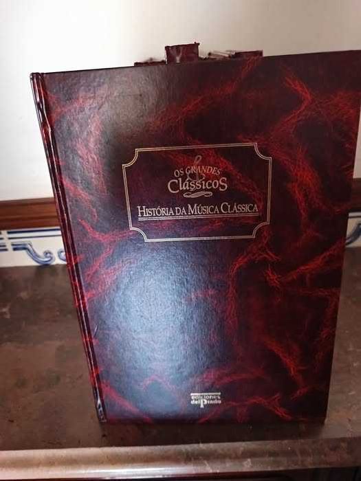 Os Grandes Clássicos da Música Clássica - 74 CDS de grandes compositores e 5 livros sobre os compositores