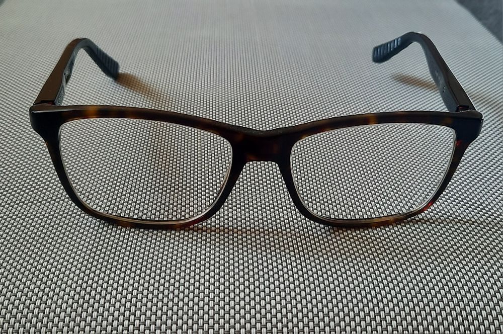 Carrera 8801 TRD 140 okulary korekcyjne czarne panterki oprawki