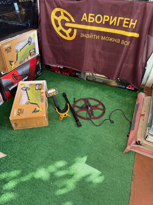 Металошукач Garrett Ace 300+Nel Tornado. Металлоискатель гаррет