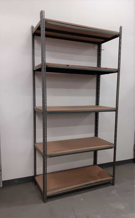 Regały metalowe 5 półek 249X120X60 SOLIDNE