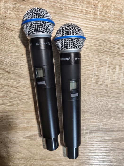 2 x mikrofon bezprzewodowy SHURE GLXD4