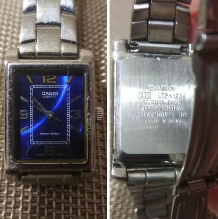 Наручные часы советских времён.